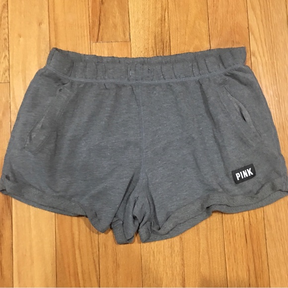 PINK Victoria's Secret Gray Athletic Shorts - Picture 2 of 5